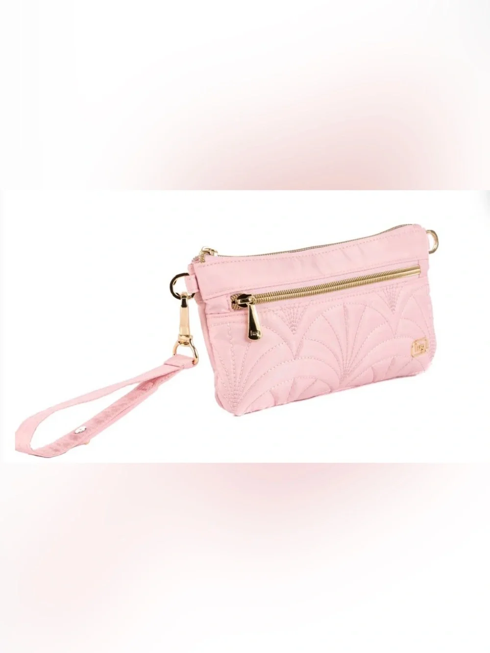 Wicked x Lug Super Metro XL Pouch in Bubble Pink NWT
